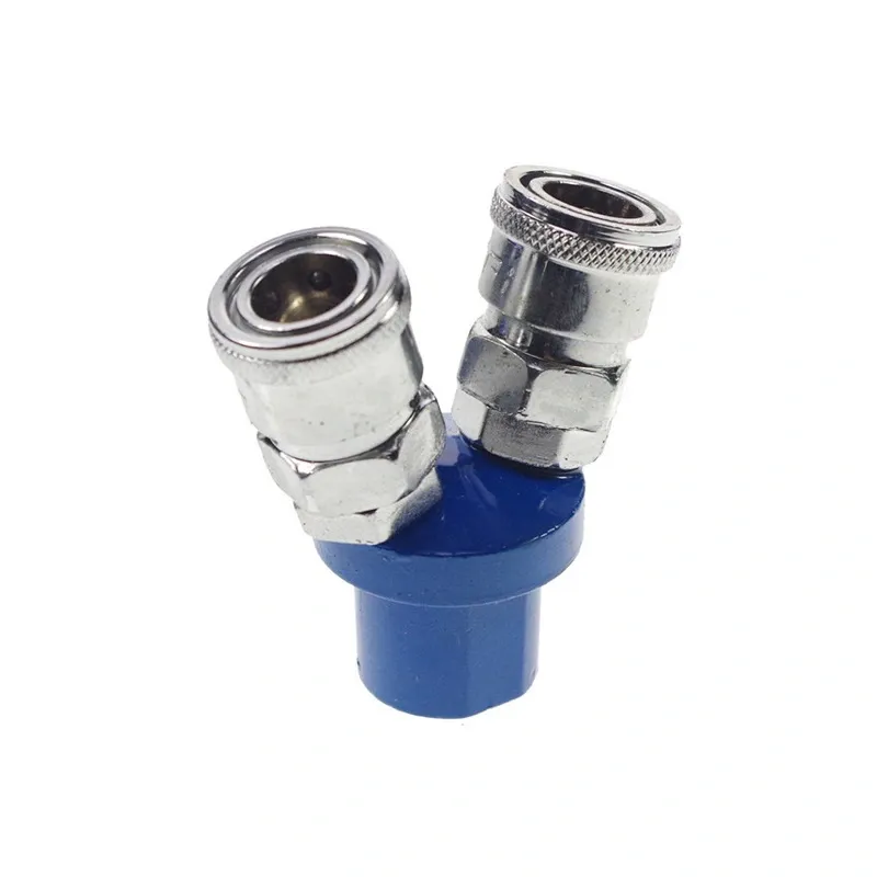 Đầu nối nhanh khí nén chia 2 Wadfow WQP0523