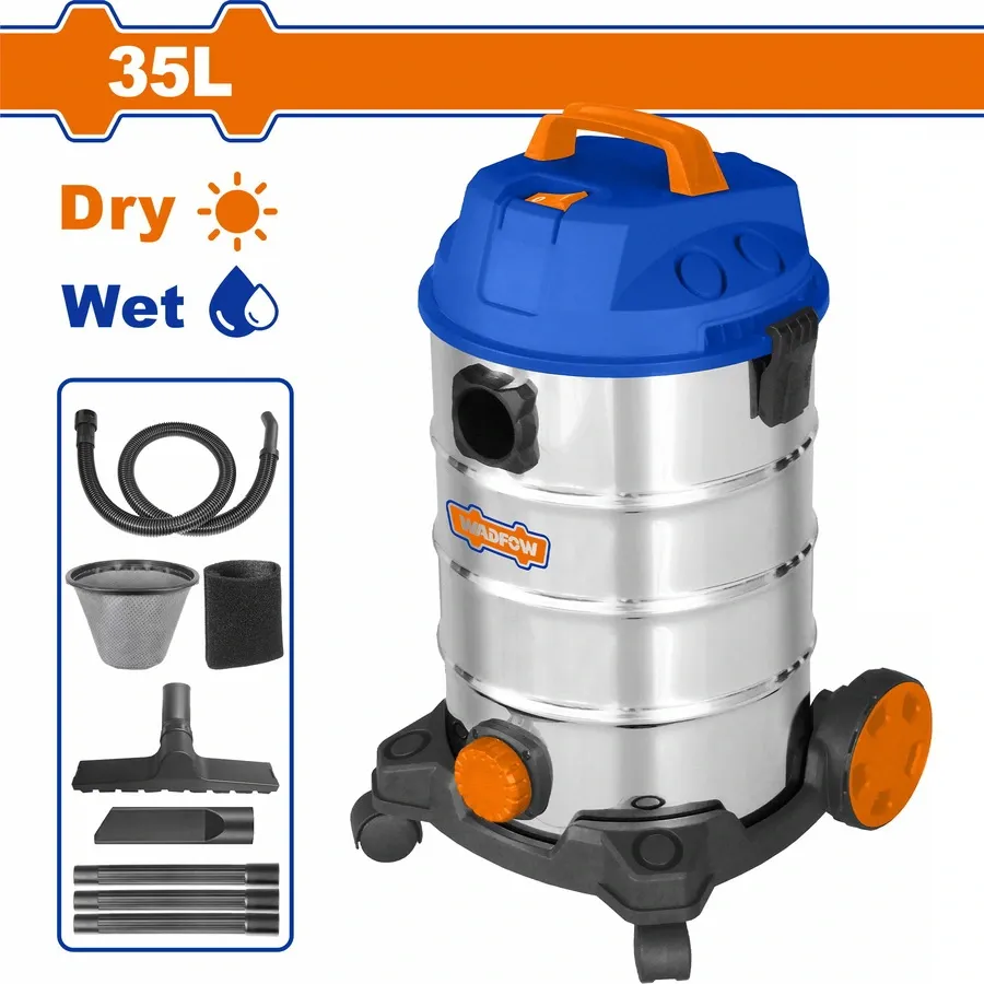 Máy hút bụi 1200W-35L Wadfow WVR4A35