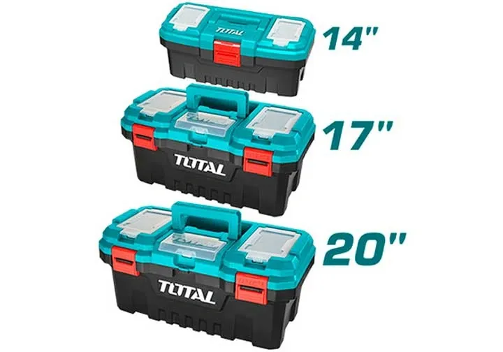 Bộ 3 hộp nhựa đựng công cụ khóa nhựa  (bộ TPBX0201)-TOTAL-TPBXK0031