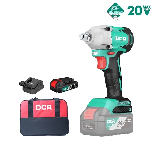 Máy siết buloong không chổi than dùng pin -DCA-ADPB298DM