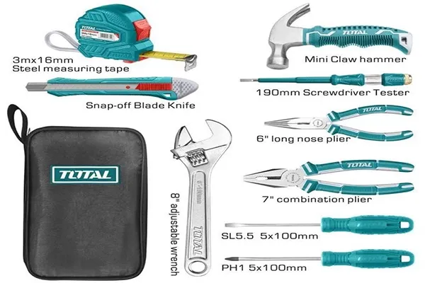 Bộ 9 dụng cụ cầm tay -TOTAL-THKTHP90096