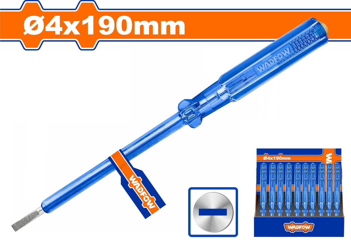 Bút thử điện 4x190mm-Wadfow WTP1903