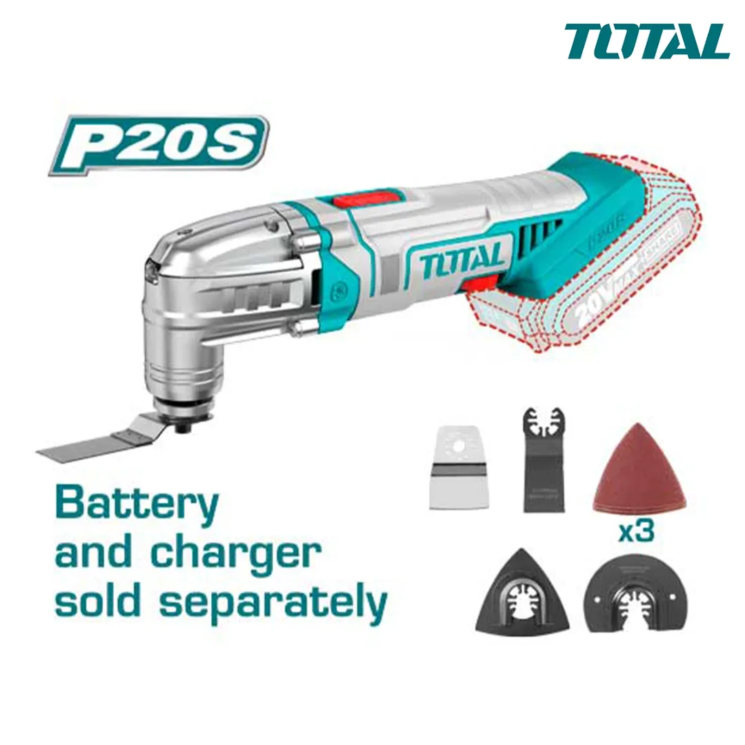 Máy cắt gọc 
đa năng 
dùng pin 20V -TOTAL-TMLI2022