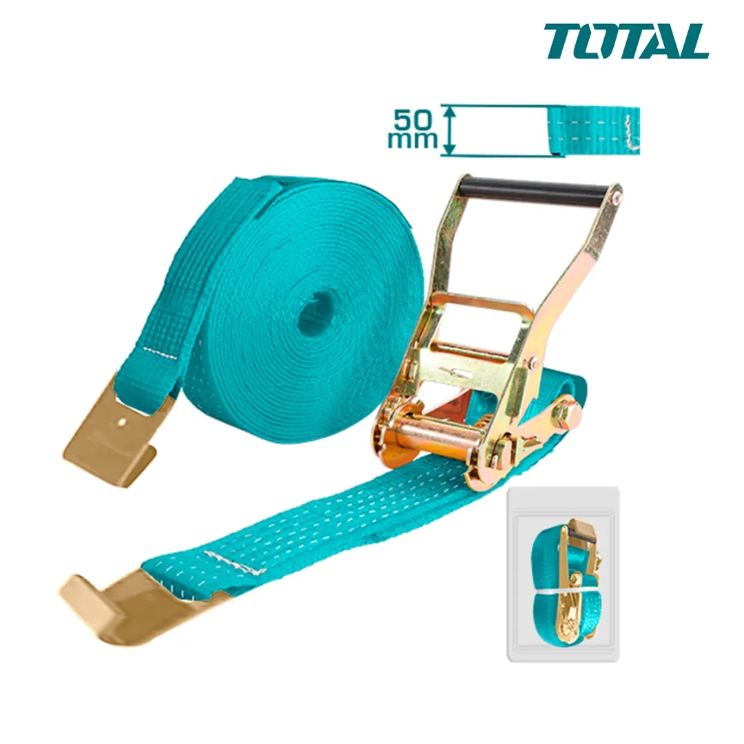 Dây đai 5Tx10m 
móc phẳng -TOTAL-THTRS5104