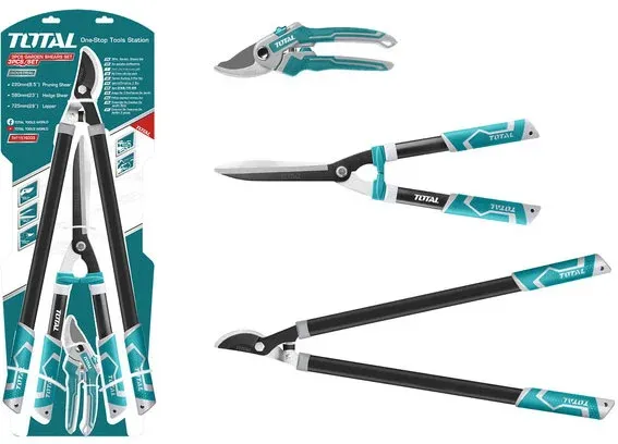 Bộ 3 kéo cắt làm vườn -TOTAL-THT1576033