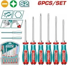 Bộ 6 tua vít đóng xuyên-TOTAL-TGTST0606