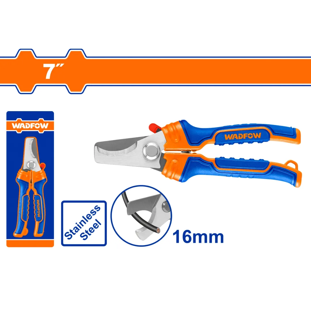 Kéo cắt cáp đầu nặng 7"-Wadfow WSX8604