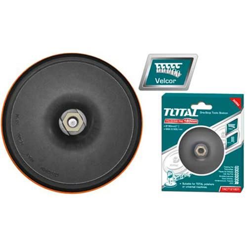 Đĩa cao su đánh bóng bằng nhựa PP 180mm-TOTAL-TAC7121801