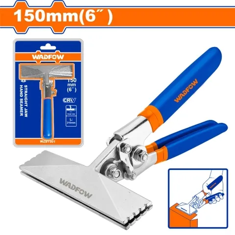 kìm kẹp mỏ thẳng dẹp 6"-Wadfow WZB1501