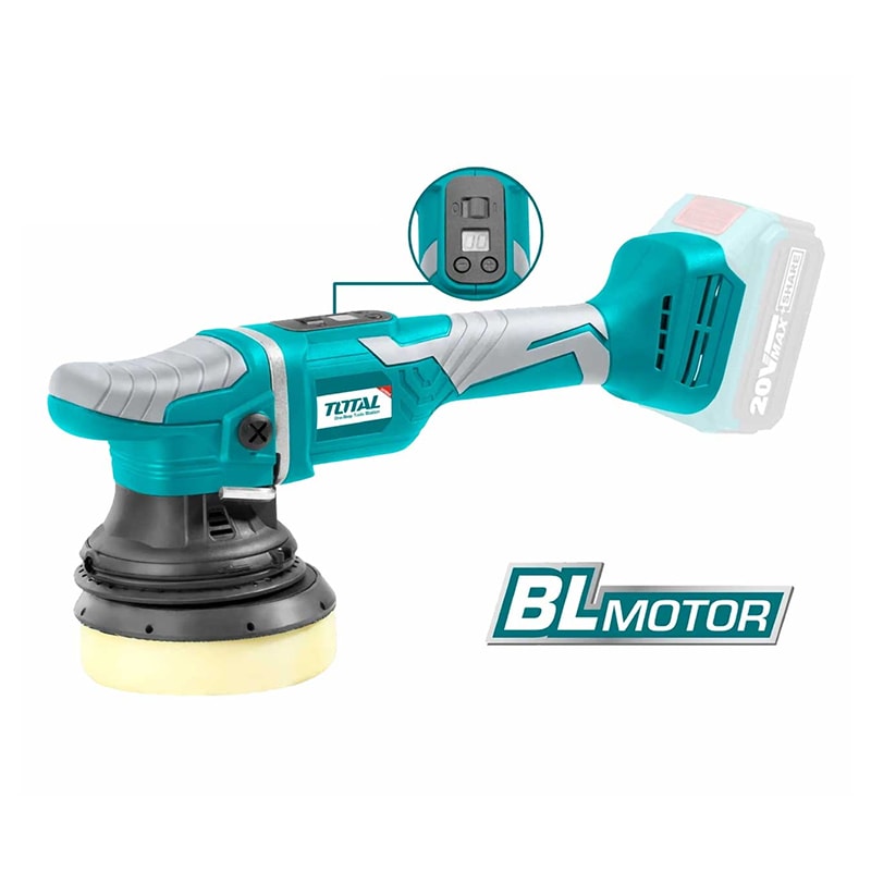 Máy đánh bóng dùng pin Lithium 20V-TOTAL-TAPLI2002