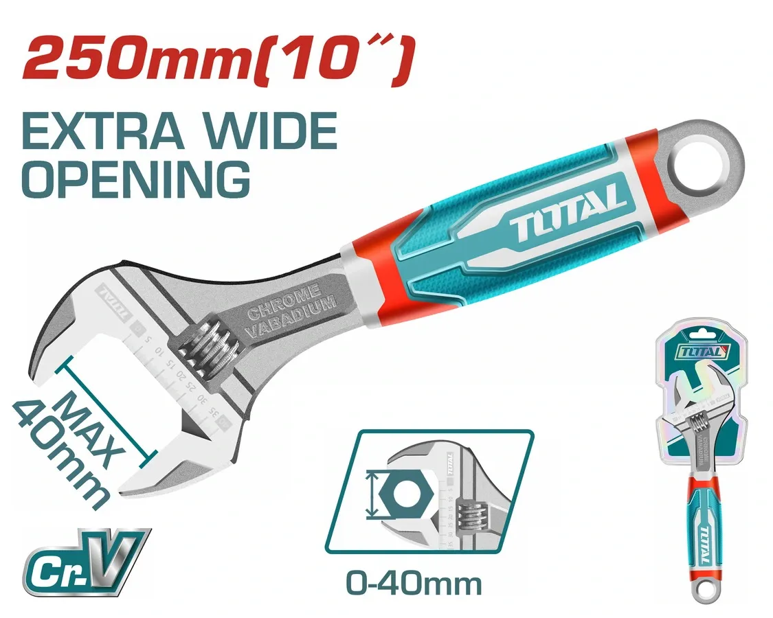 Mỏ lết 
(10") -TOTAL-THT101106