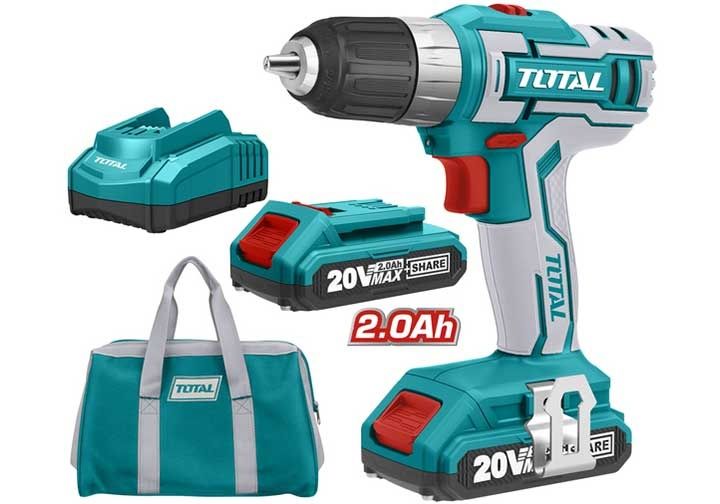 Máy khoan dùng pin 20V-TOTAL-TDLI2002