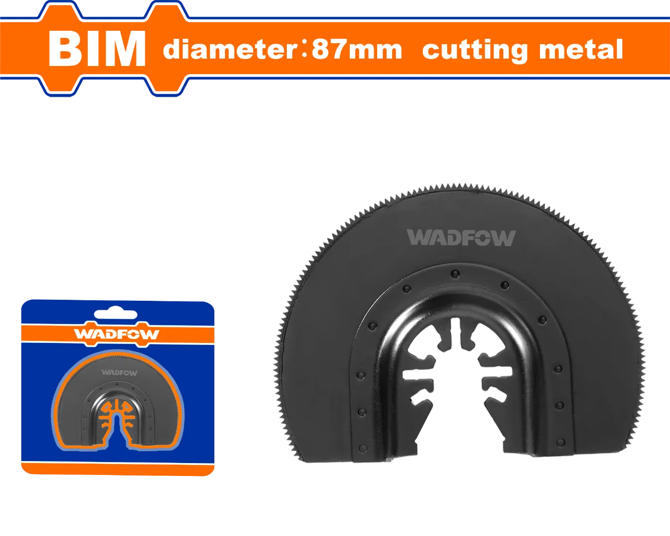Lưỡi cắt gọc đa năng BIM 87 (kim loại) Wadfow  WMA4K87
