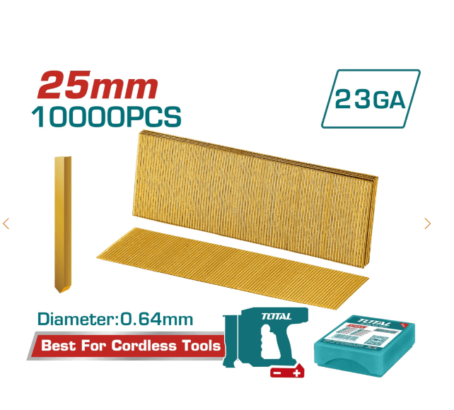 Đinh ghim không đầu 25m-TOTAL-TAC06825