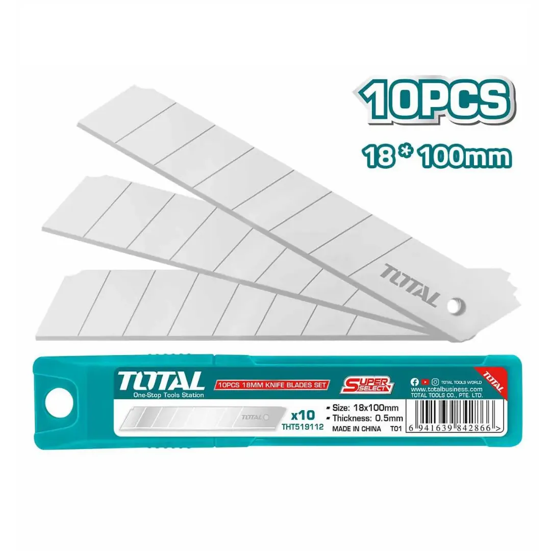 Bộ 10 lưỡi dao (super)-TOTAL-THT519112