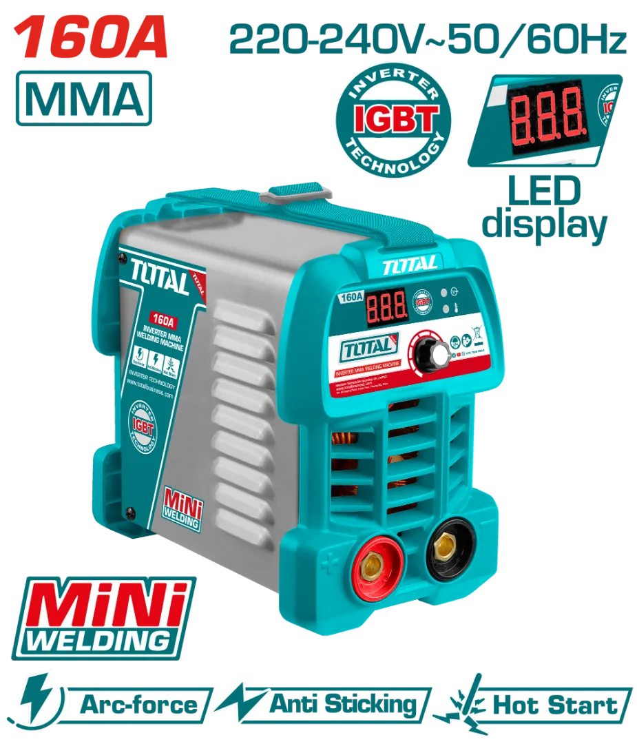 Máy hàn MMA Inverter 160A/ 81V-TOTAL-TW216049