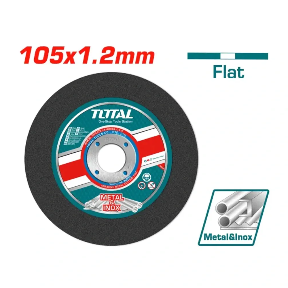 Đĩa cắt 
kim loại
 105mm -TOTAL-TAC2101051