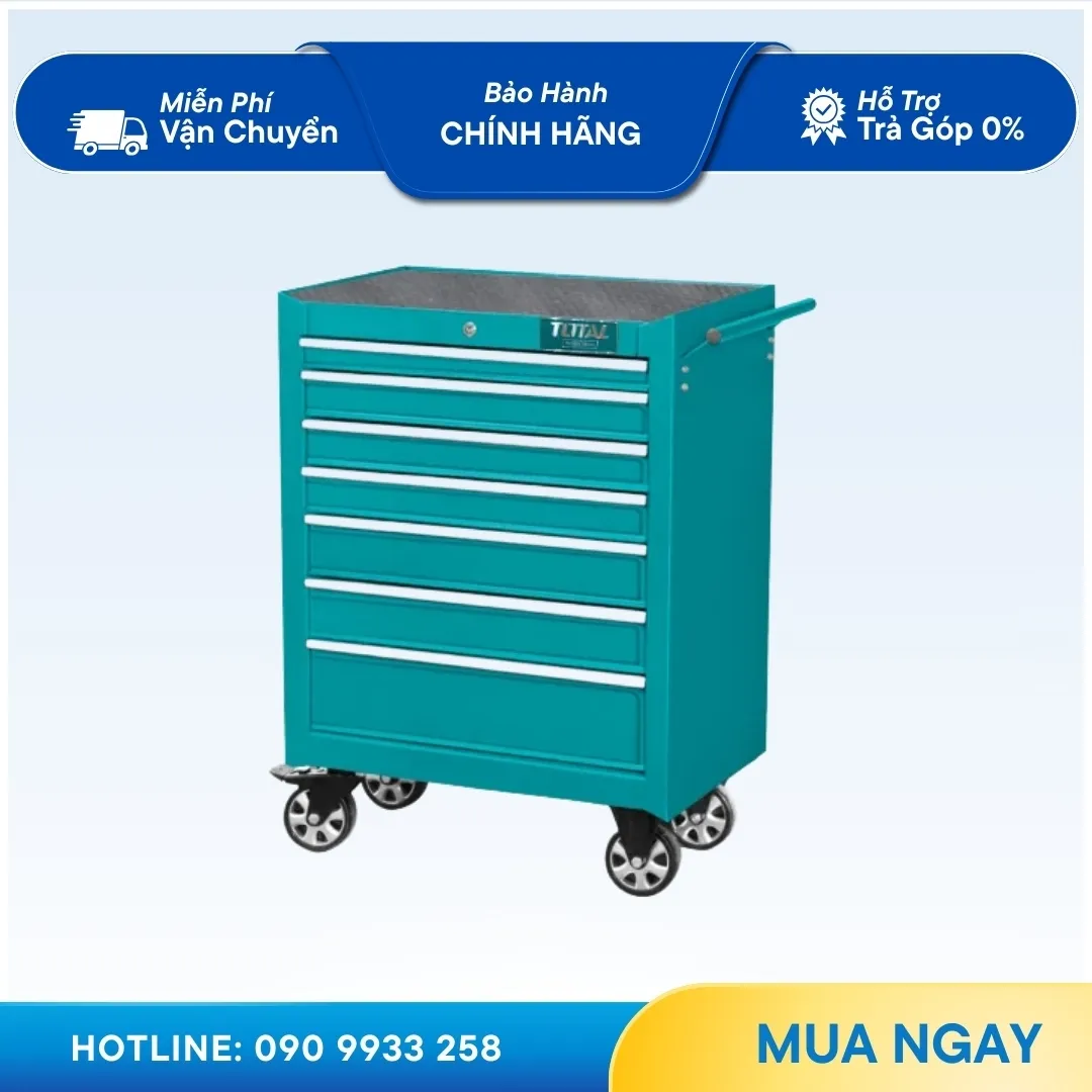 Tủ kéo đựng công cụ 7 ngăn -TOTAL-THRC02071P