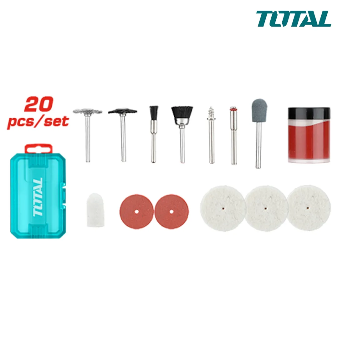 Bộ 20 linh kiện máy mài khuôn -TOTAL-TAKMG6020