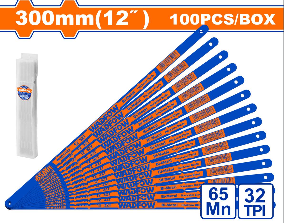 Lưỡi cưa khung cưa sắt 300mm 32T-Wadfow WHB1H32