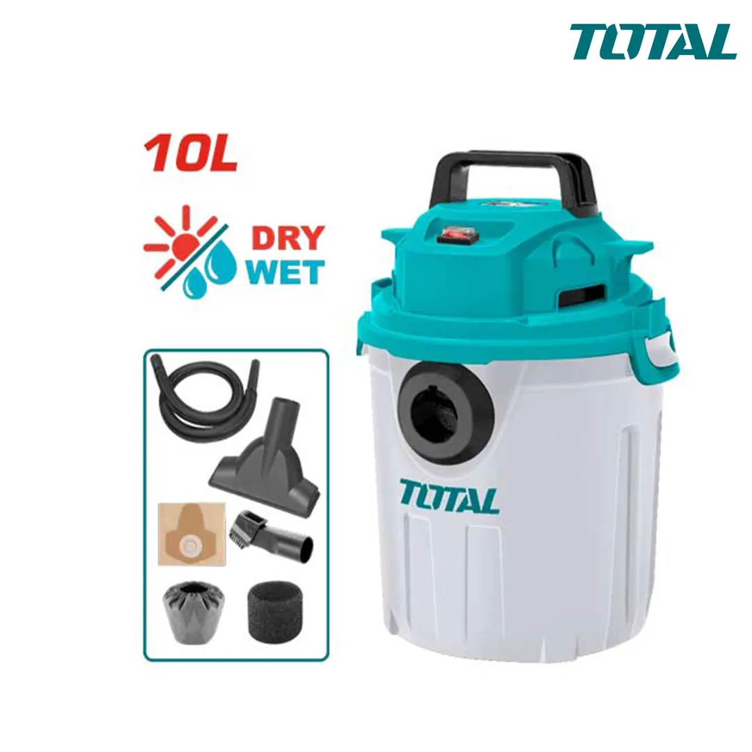 Máy hút bụi 10L 1000W -TOTAL-TVC10101