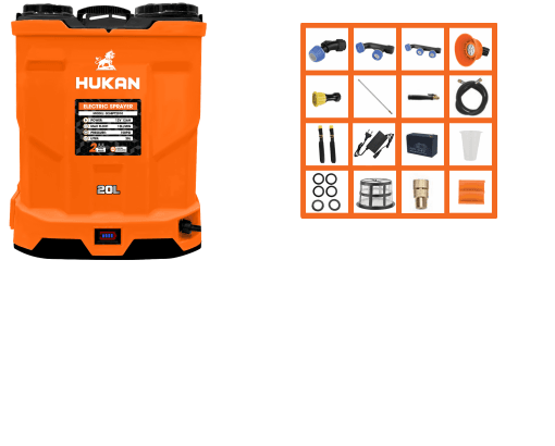 MÁY PHUN THUỐC SỬ DỤNG ACQUY (GEN2)
- HUKAN -G2-BPT2010