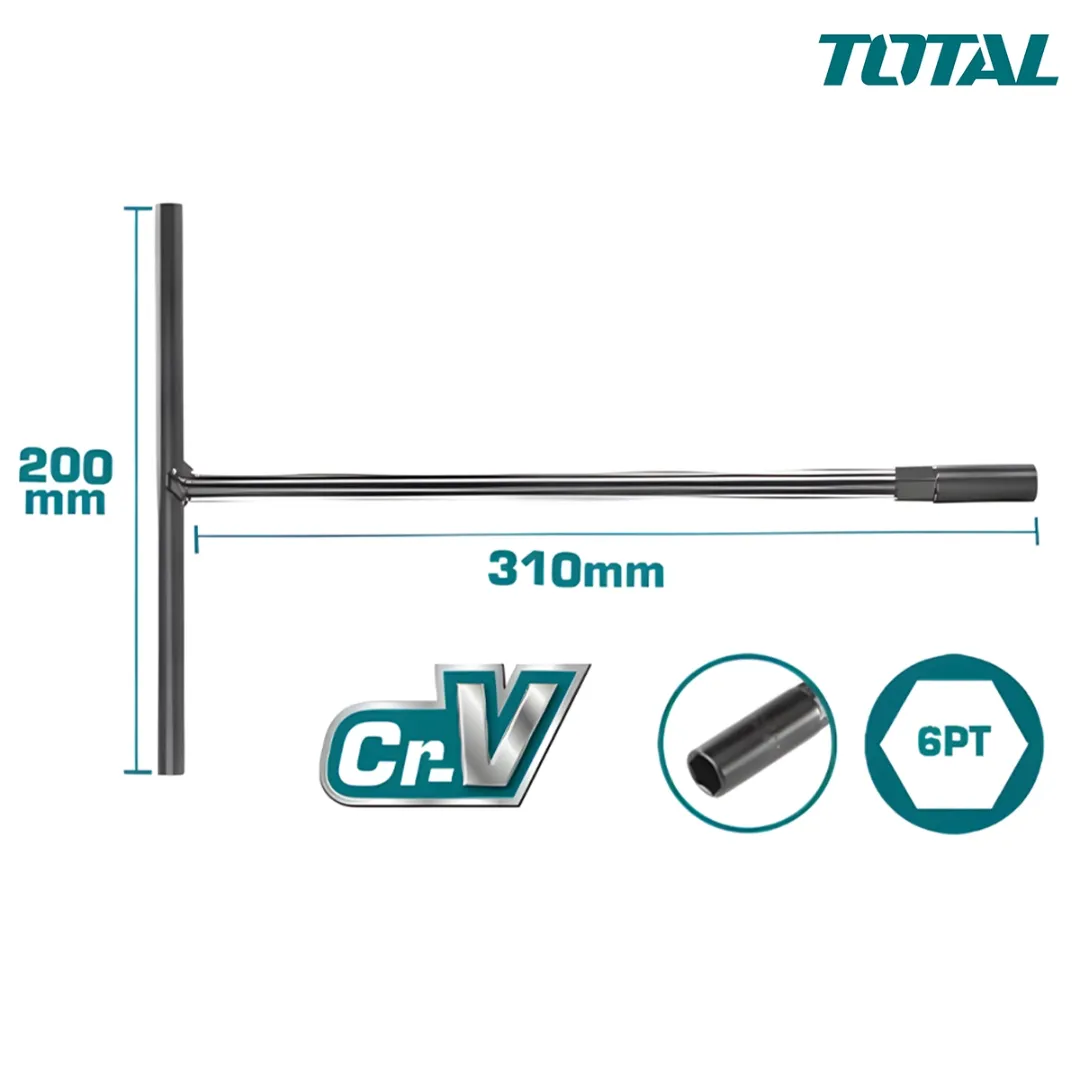 Chìa vặn chữ T 13mm -TOTAL-THTSWB1301