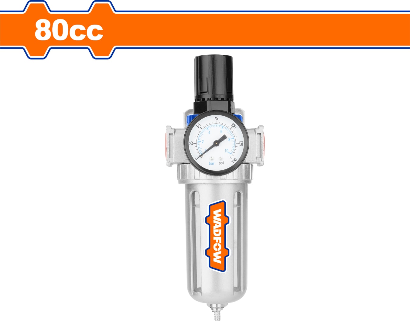 Đầu lọc khí có đồng hồ 80cc Wadfow WFF5505