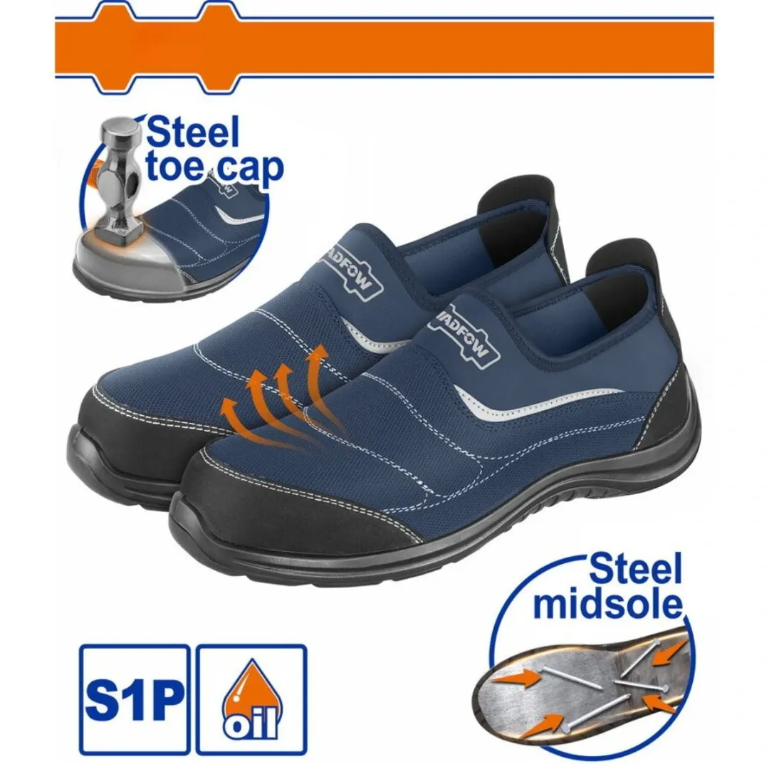 Giày bảo hộ vải mũi đế thép size 40-Wadfow WSB4540