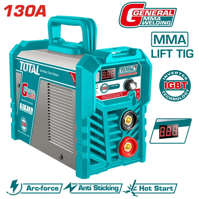 Máy hàn MMA Inverter 130A/ 75V-TOTAL-TW213028