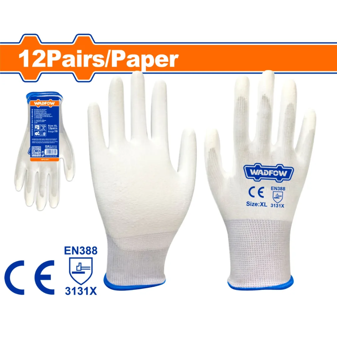 Găng tay phủ PU XL-Wadfow WPG1801