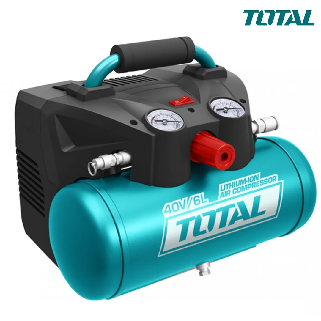 Máy nén khí 6L dùng 2 pin 20V-TOTAL-TACLI2003