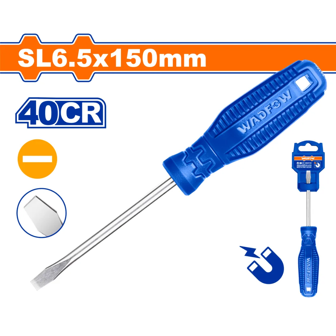 Tua vít dẹp SL6.5x150mm-Wadfow WSD3266