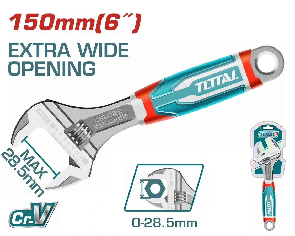 Mỏ lết 
(6") -TOTAL-THT101066