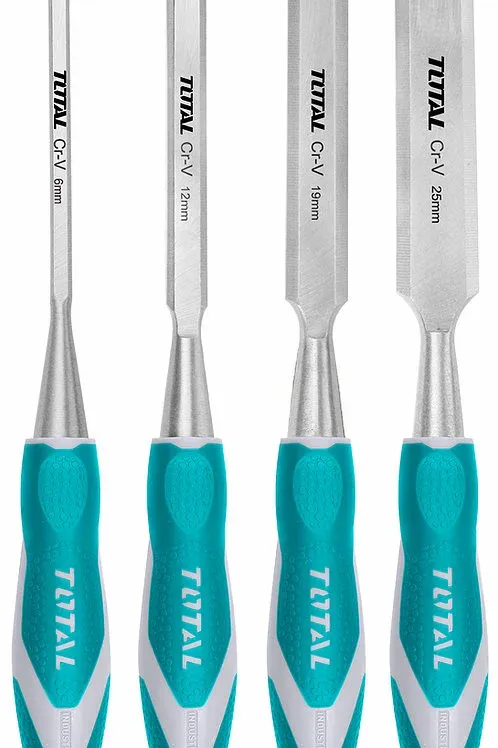 Bộ 4 đục gỗ -TOTAL-THT41K0401