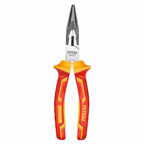 Kềm mũi nhọn mỏ dài cách điện 6''/ 160mm -TOTAL-THTIP2361
