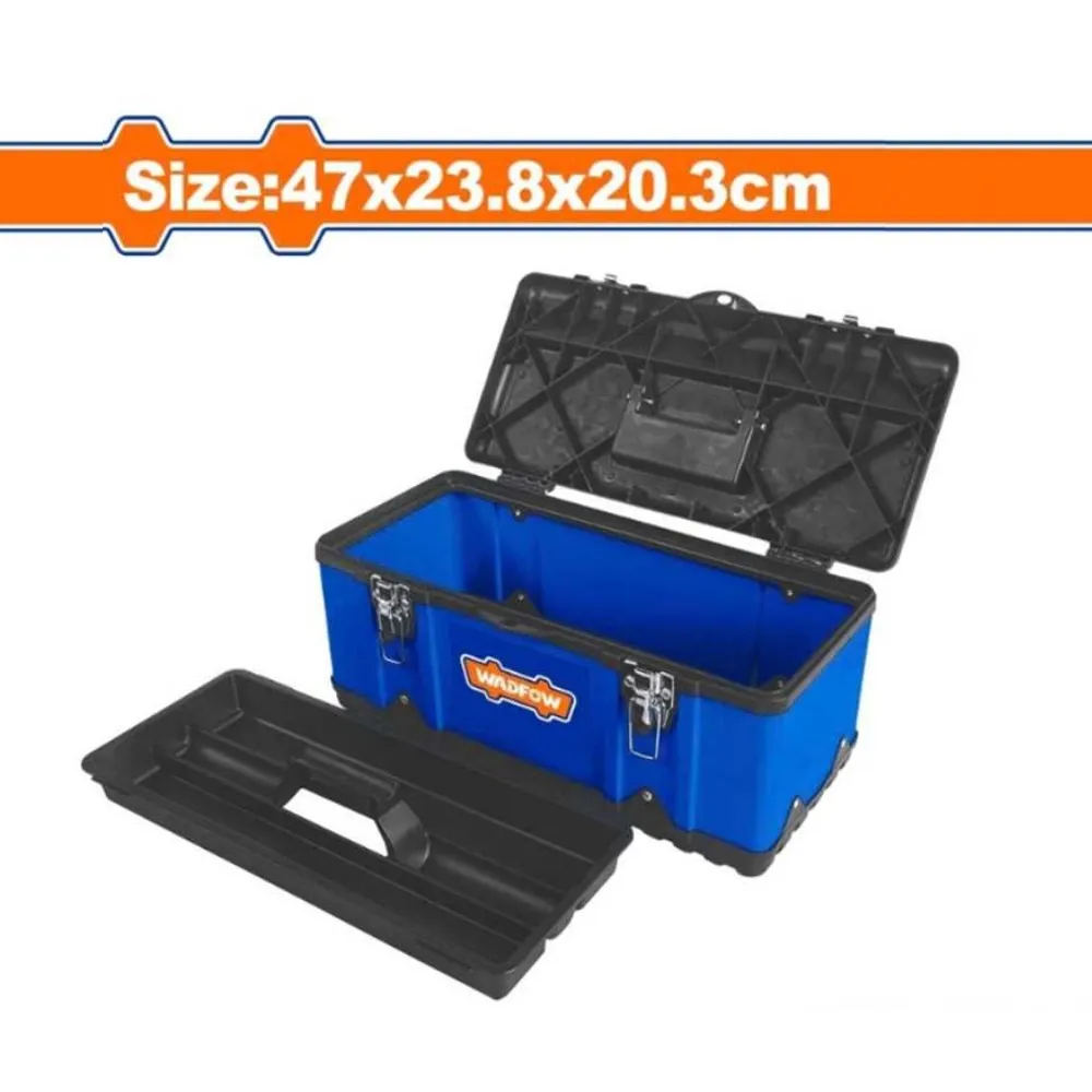 Hộp đựng công cụ bằng nhựa & thép 18.5"-Wadfow WTB6A19