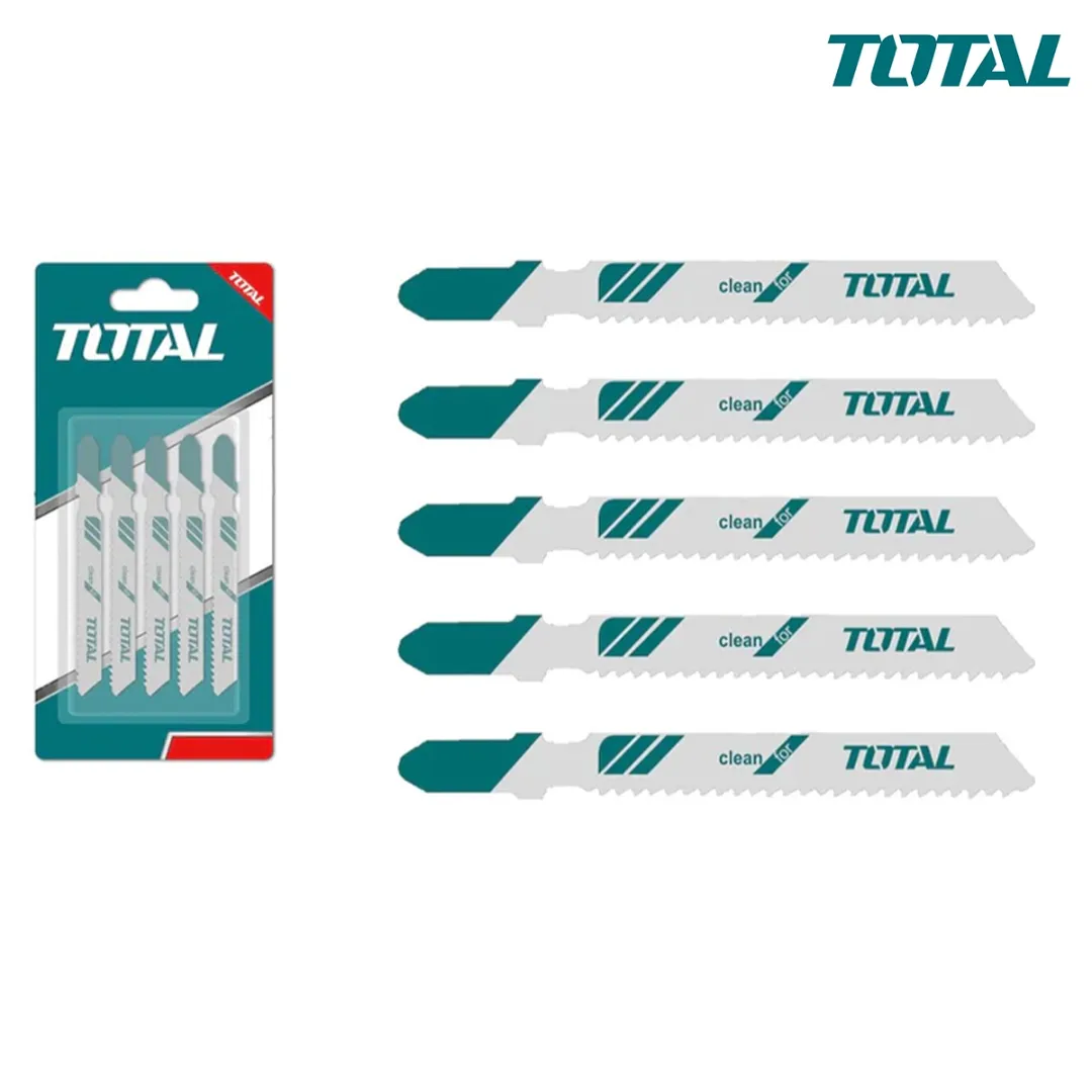 Bộ 5 lưỡi cưa lọng kim loại 12 răng -TOTAL-TJSBT118B