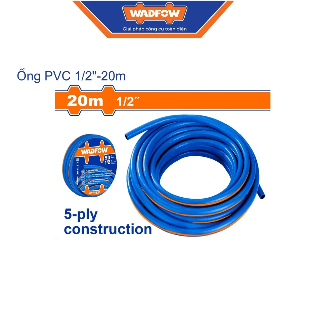 Ống PVC 1/2"-20m Wadfow WYP1E20