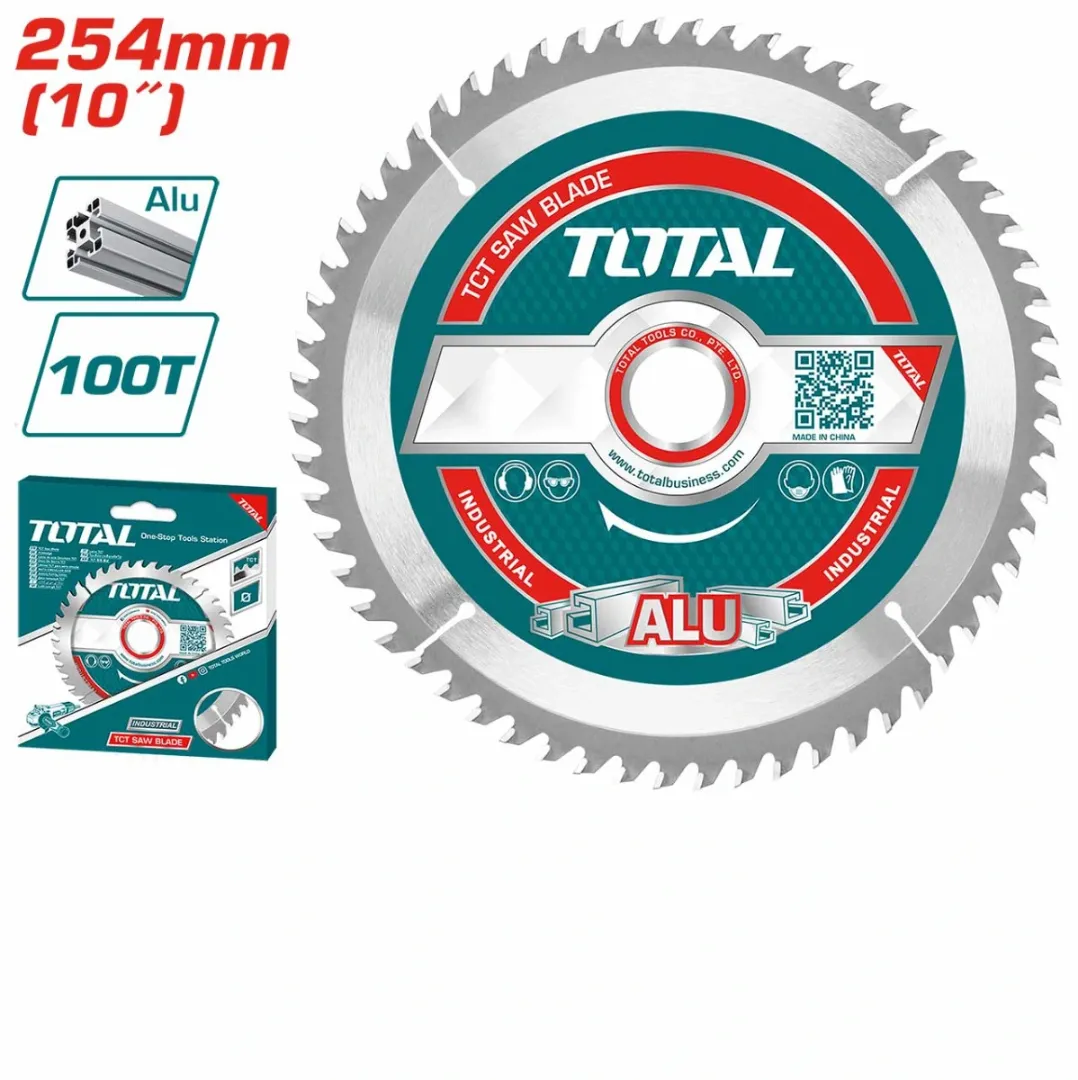 Lưỡi cưa nhôm TCT 2T5*100R -TOTAL-TAC2337210