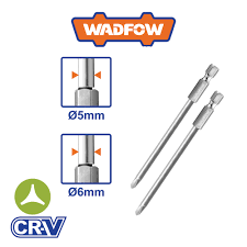 Bộ 2 Mũi vặn vít 1/4"-3Y2-Wadfow WSV9K3Y2