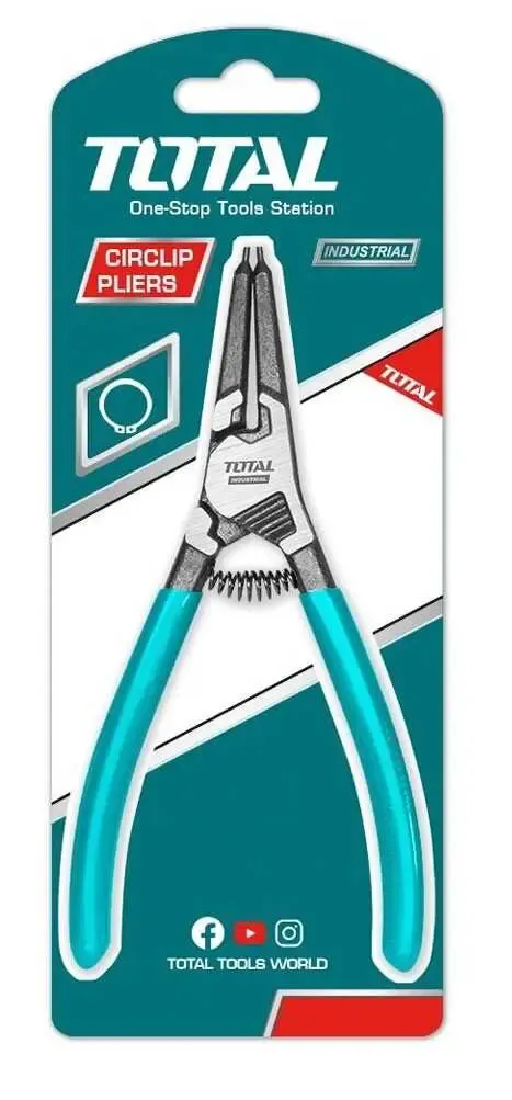 Kềm mở phe ngoài đầu thẳng 180mm -TOTAL-THTJ21801