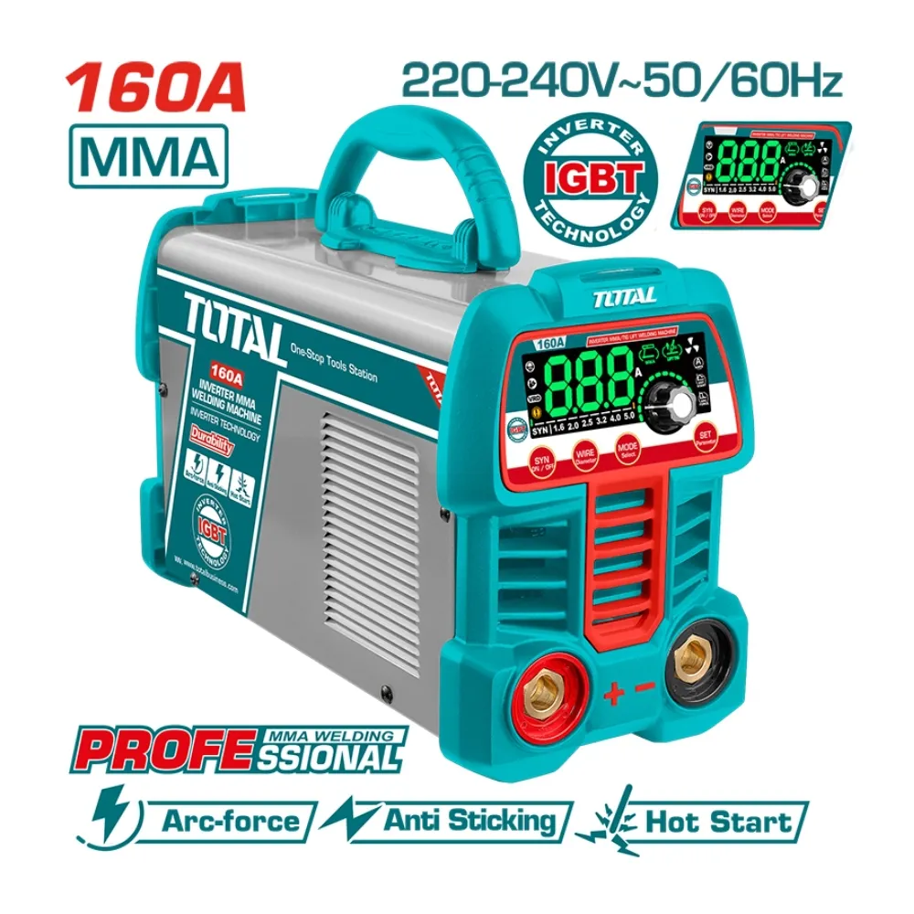 Máy hàn MMA Inverter 160A/ 72V -TOTAL-TW216069