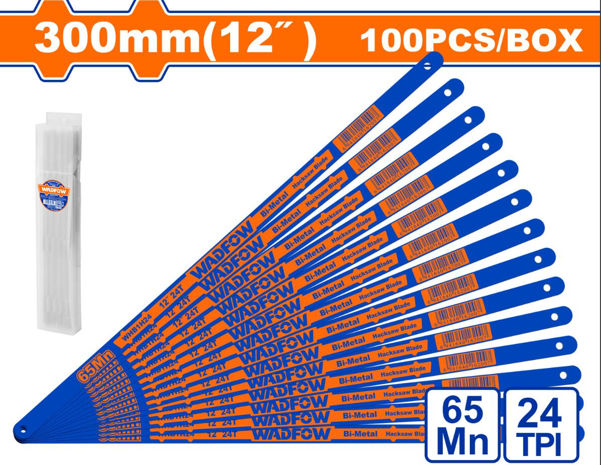 Lưỡi cưa khung cưa sắt 300mm 24T-Wadfow WHB1H24