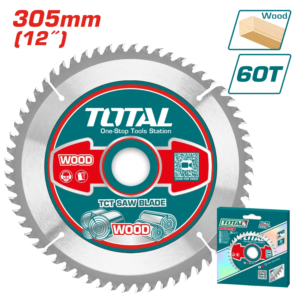 Lưỡi cưa TCT 3T*60R -TOTAL-TAC231923