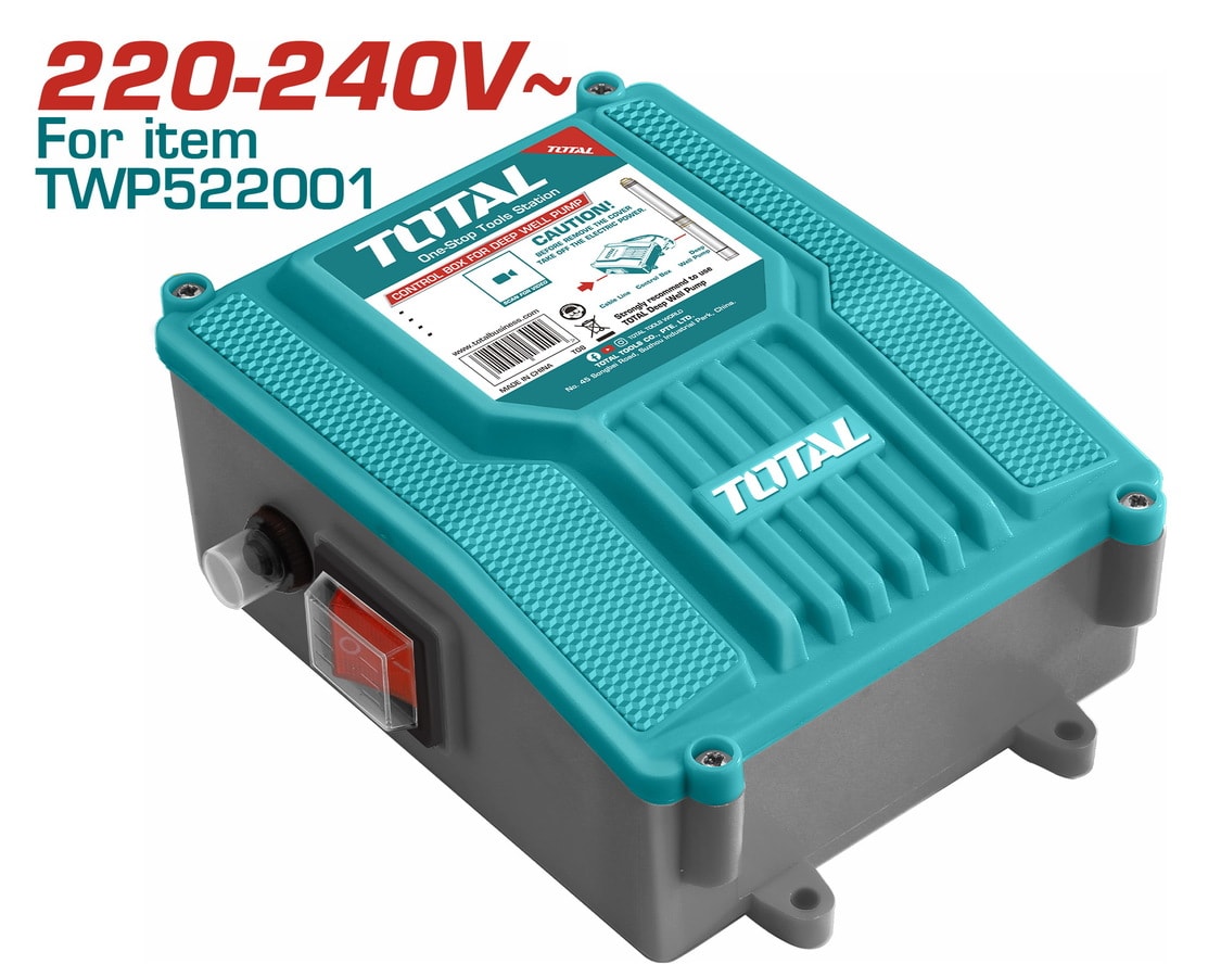 Hộp điều khiển dùng cho máy bơm giếng sâu TWP522001-TOTAL-TWP522001-SB