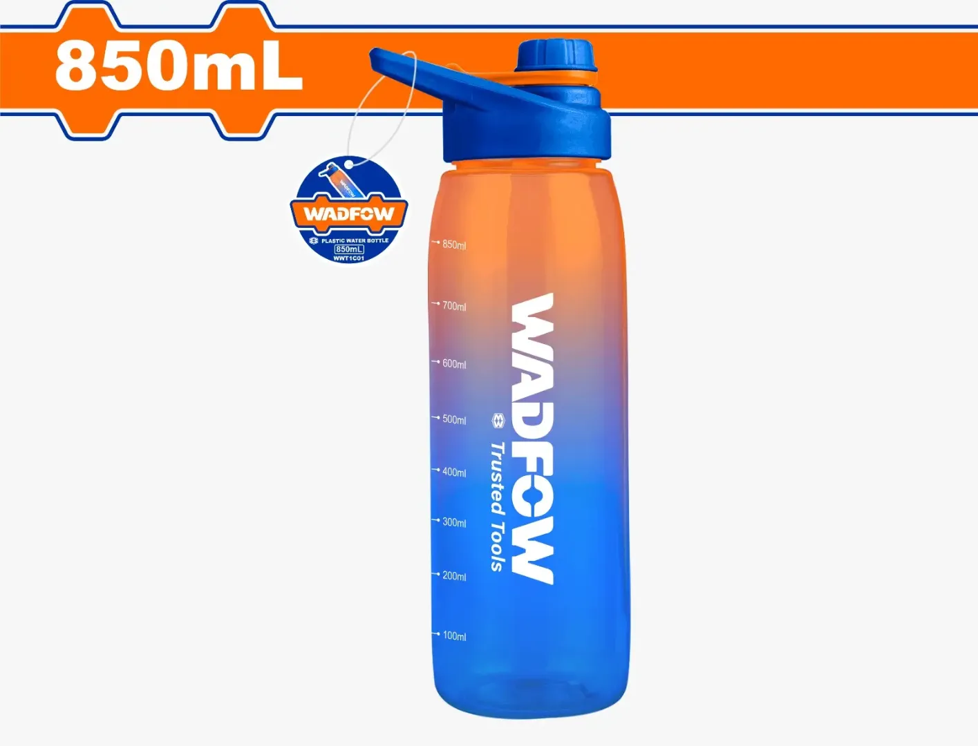 Bình nhựa đựng nước 850 ml Wadfow WWT1C01