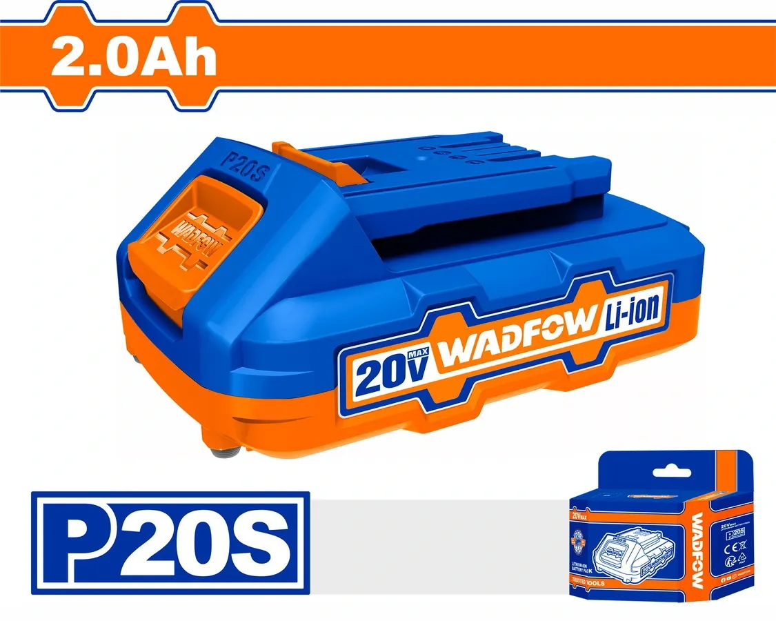 Pin Lithium-Ion 20V/2.0Ah Wadfow  WLBP520