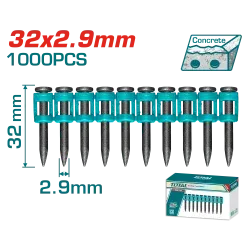 Bộ 10 đinh bê tông 32mm-TOTAL-TAC02321