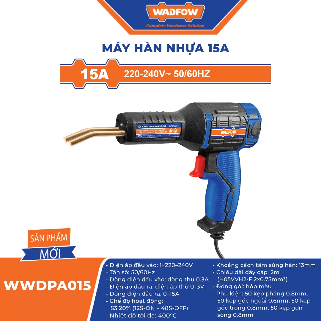 Máy hàn nhựa 15A-Wadfow-WWDPA015